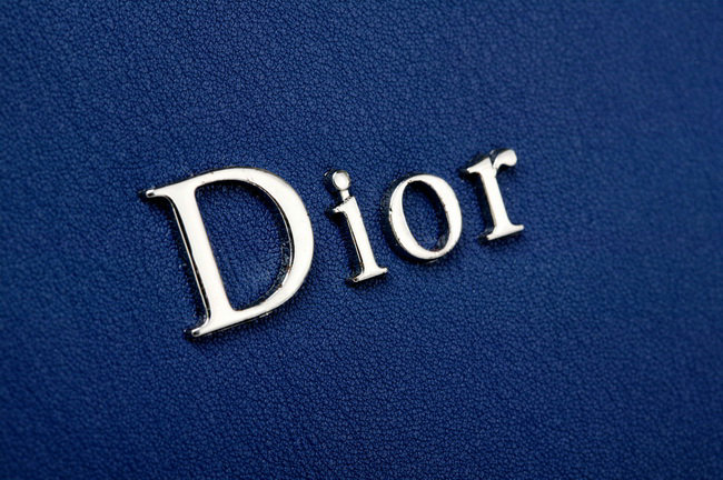 dior bar medium top handle bag calfskin 0906 blue